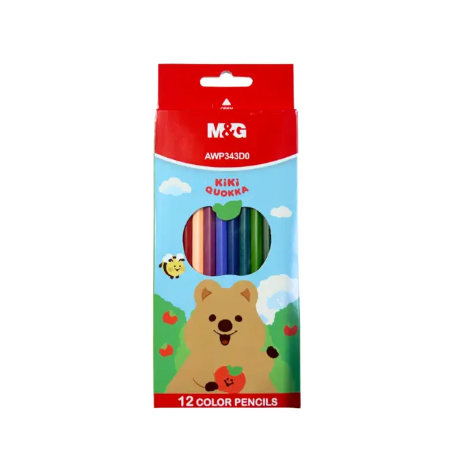 الوان خشب 12 لون kiki quokka