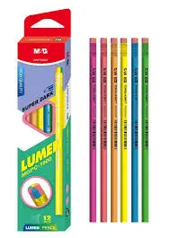 علبه اقلام رصاص HB lumen