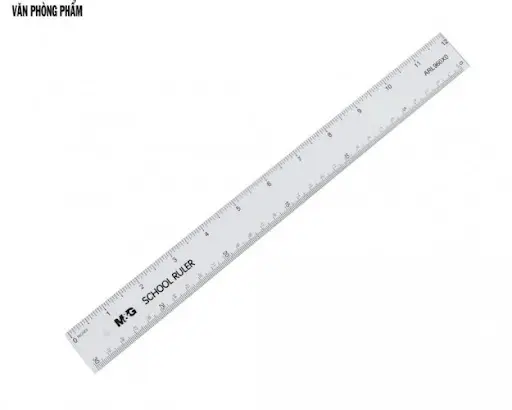 مسطره 30 سم شفافهM&G   Ruler 30cm Transparent