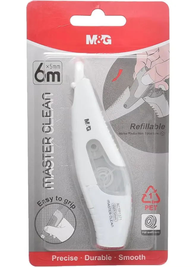 كوريكتور شريط 6 متر  M&G Master clean Correction tape