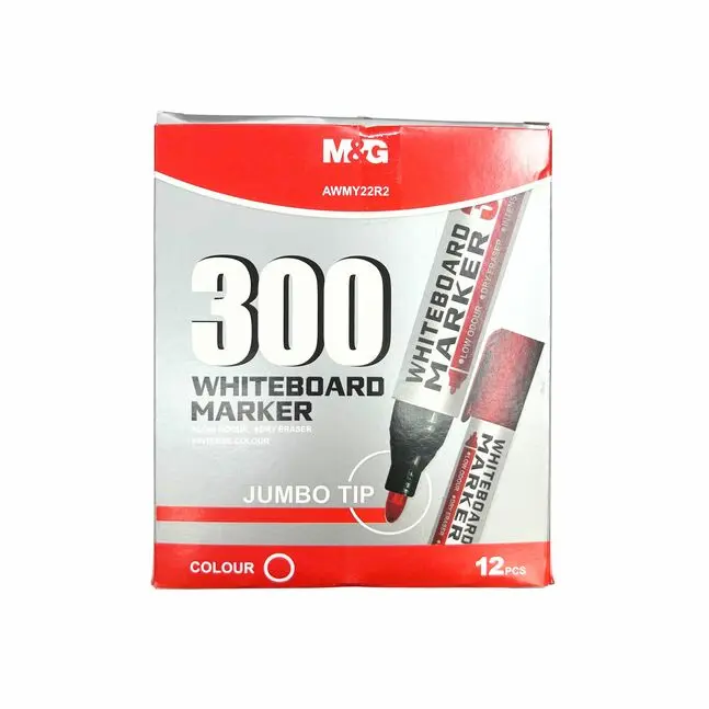 [M&G] قلم سبورة  jumbo tip Red