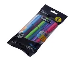 طقم أقلام جاف ملون BRAVO 