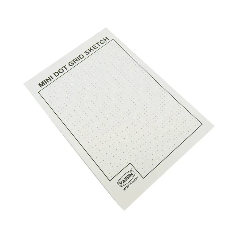 بلوك نوت منقط  Dot Grid Sketch 60sheet 100gm
