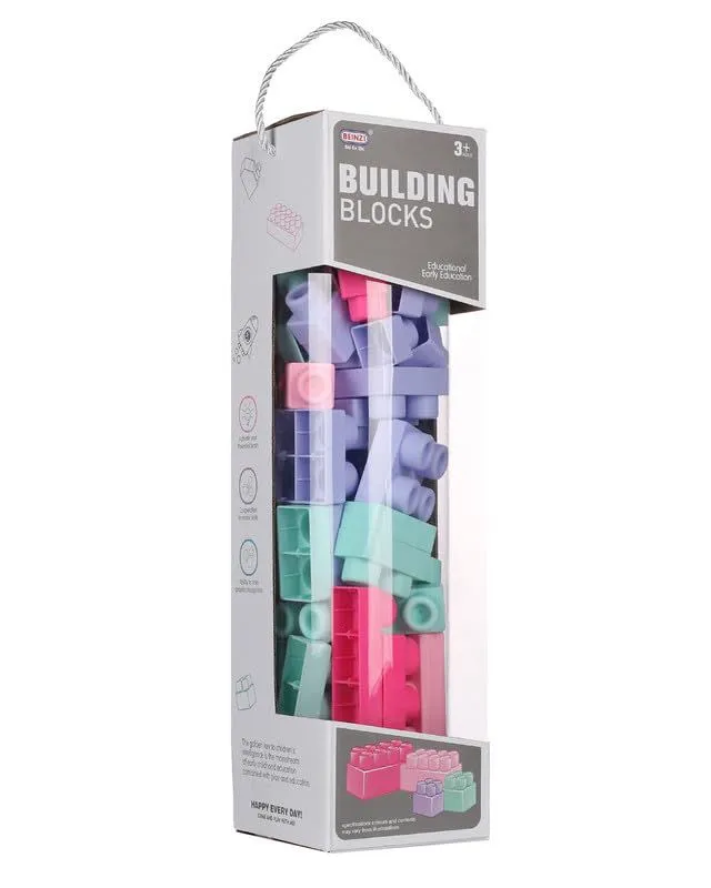 [Baby] علبه مكعبات سوفت Building blocks 