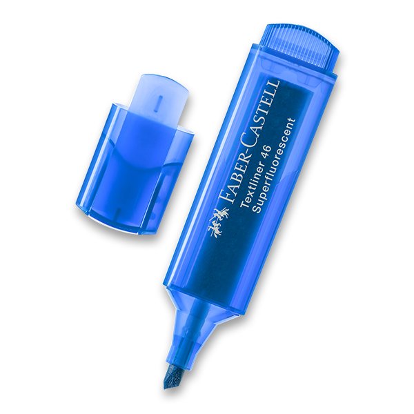 highlighter Faber Castell Blue 