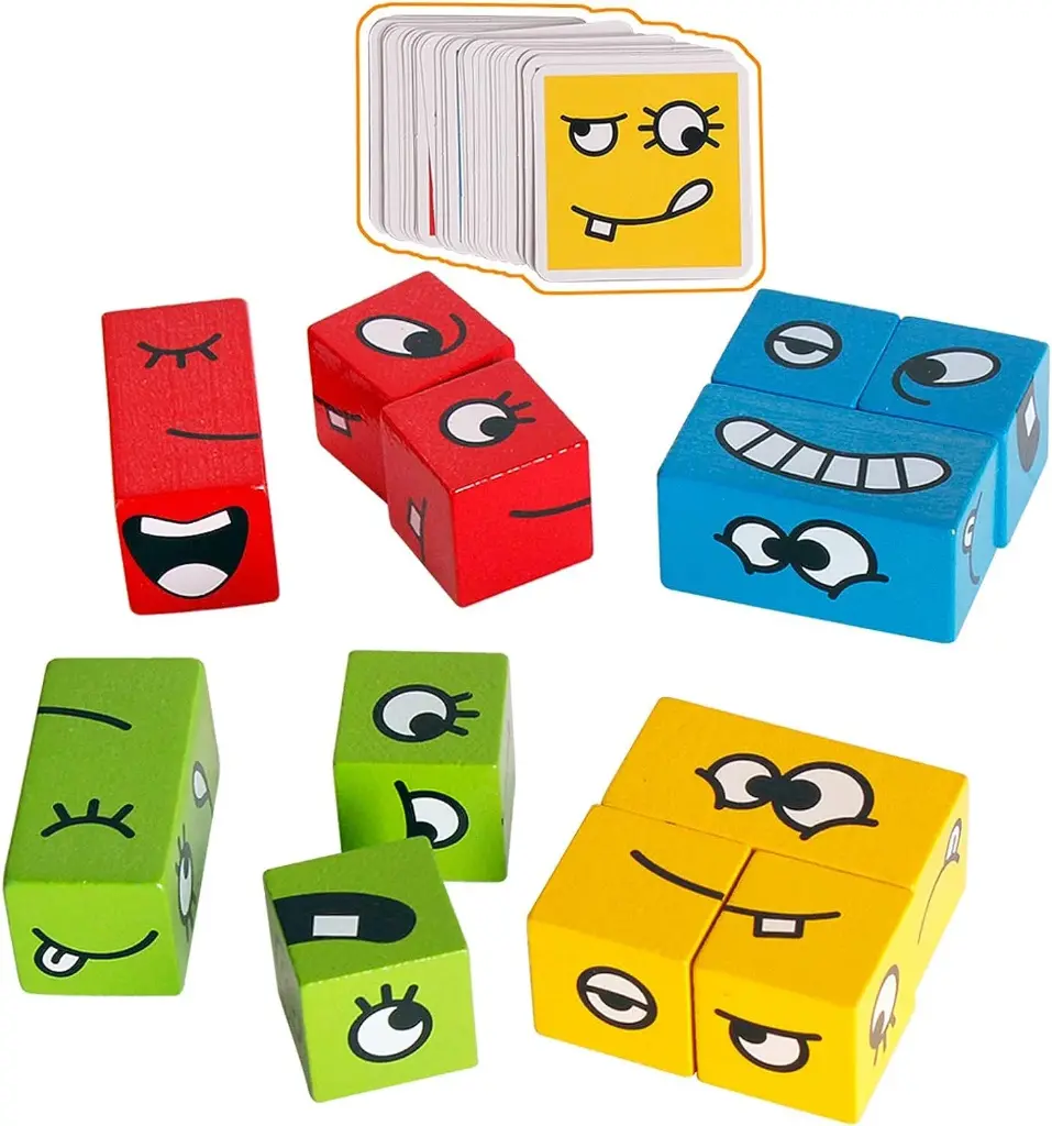 كارت ترتيب المشاعرEmoji puzzle