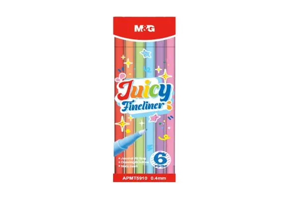 طقم قلم فاين لاينر 16 قلم Fine liner 6 colors