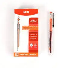 قلم رولر حبر M&G 0.5 mm برتقالي
