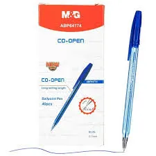 علبه اقلام ازرق M&G Co-open