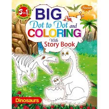 Big Dot to Dot Colouring with Story