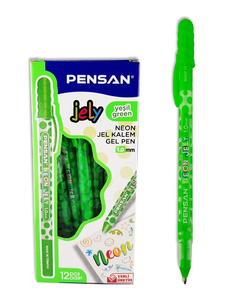 قلم جيل جليتر pensan اخضر