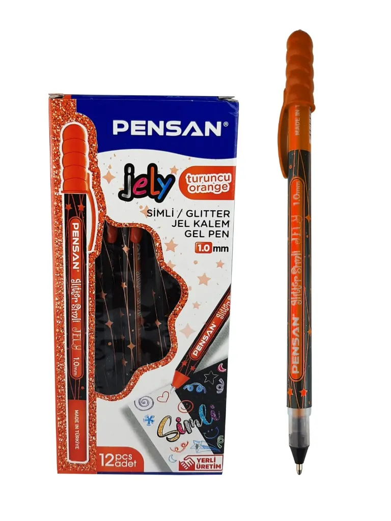 قلم جيل جليتر pensan احمر