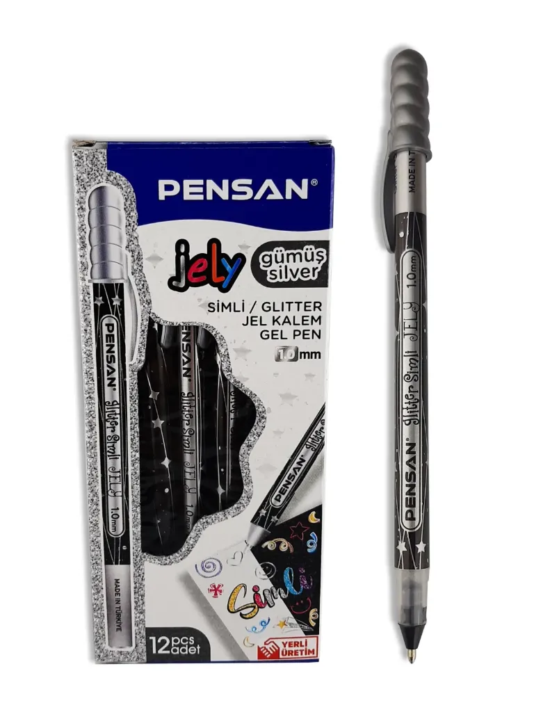 قلم جيل جليتر pensan فضي