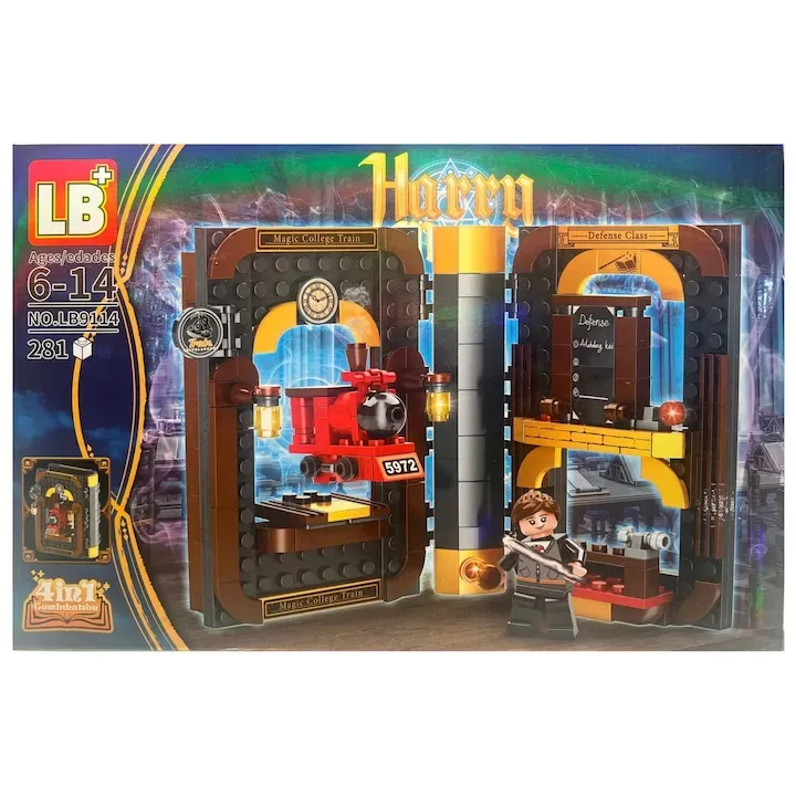 ليجو هاري بوتر كتاب harry Magic lego 280pcs