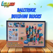 تراك كور Ball track building blocks 128pcs