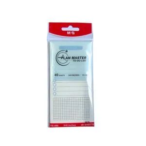 [M&G] Plan master To Do list sticky notes