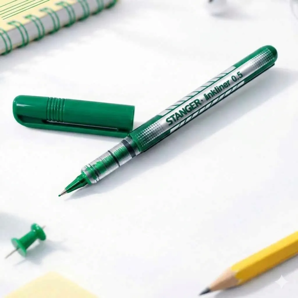 Stanger, Penne, Rollerball Solid Inkliner 0,5 Mm (green, 1x)