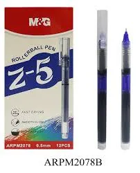قلم رولر 0.5 ازرق M&G Liquid Roller Gel Pen Pipe Tip 0.5mm Z-5