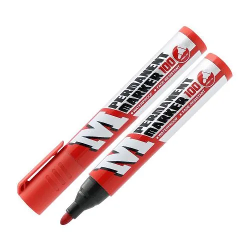 Permanent marker M&G 100 economical - Red