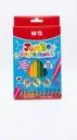M&G Chenguang Jumbo Colored Pencils, 12 Colors – 5.5mm Thick Lead, Pre-Sharpened, Break-Resistant for Kids - No: AWPY6804