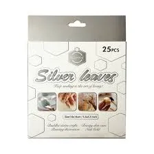 Silver leaves ورق فضي