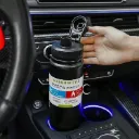 Stainless Steel Vacuum Insulated Thermal Bottle, Leakproof BPA-Free Sports Water Bottle for Coffee Tea Travel to Keep Drinks Hot or Cold - 1 Liter  مج حراري