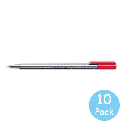 Staedtler Triplus 334 Fineliner Red 1 Pc(s)