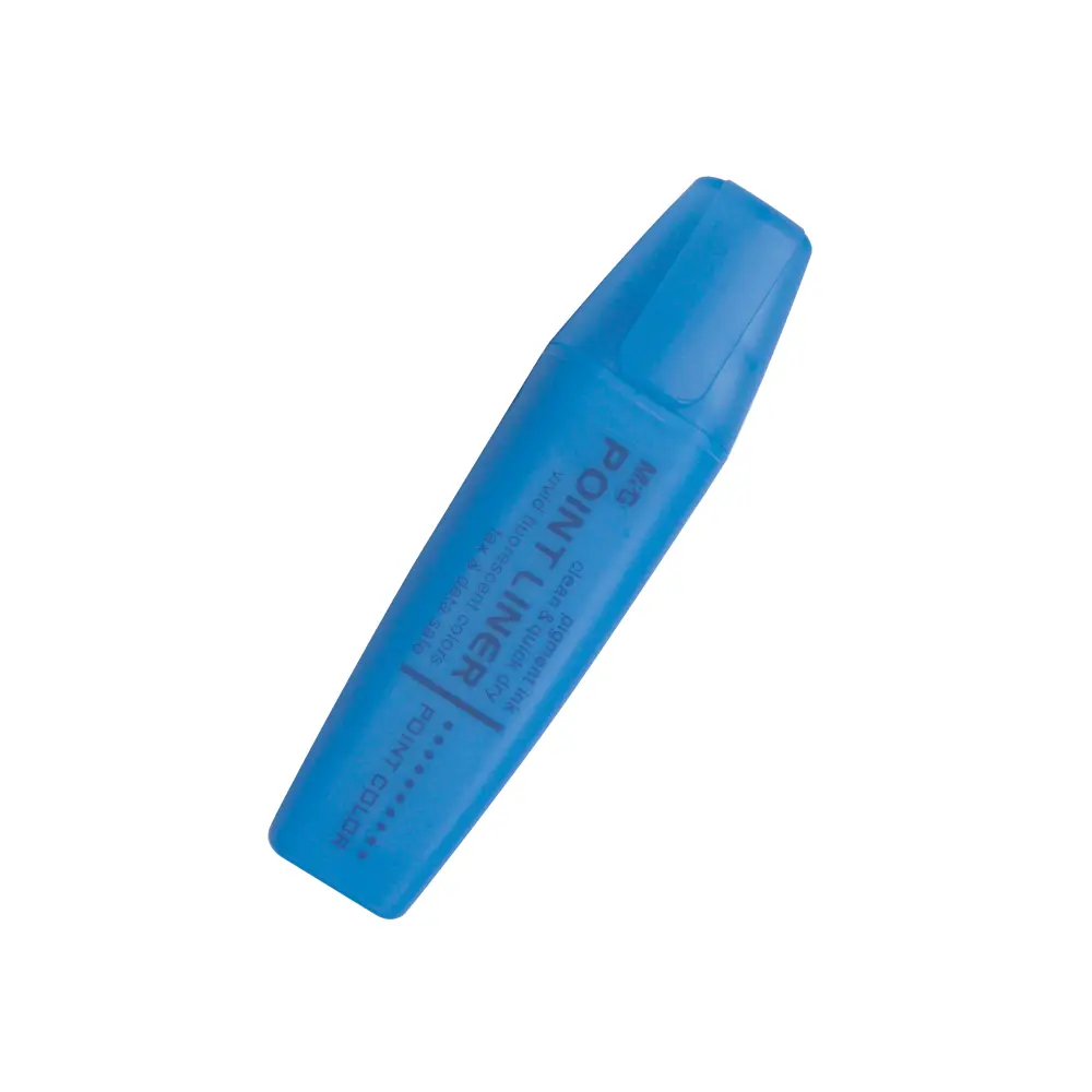 highlighter Blue neon