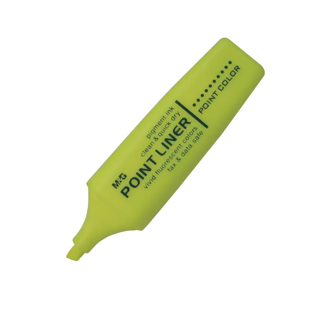 highlighter Yellow neon