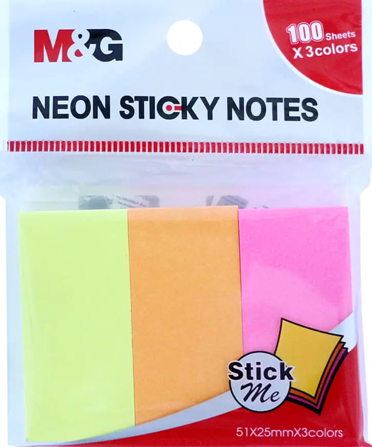 ستيكي نون M&G الوان Sticky note