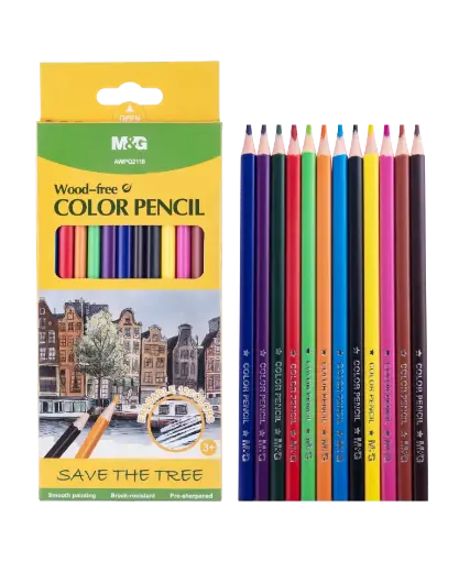 الوان خشب 12 لون M&G wood free