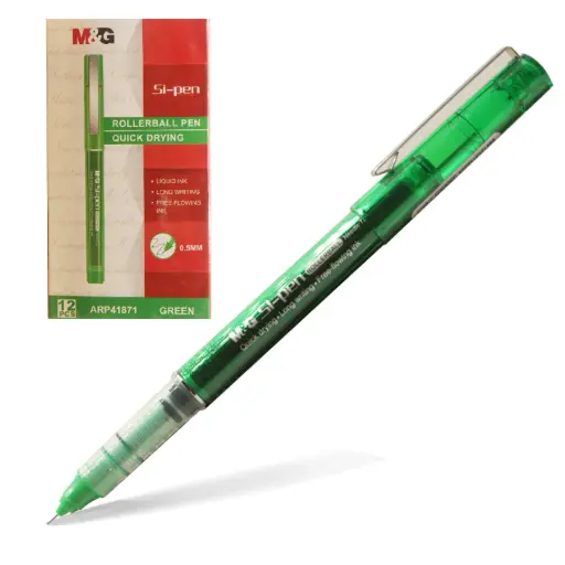 [M&G] قلم رولر اخضر0.5 S5 Roller pen