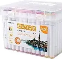 طقم فنون 108 قلم M&G Marker pen set