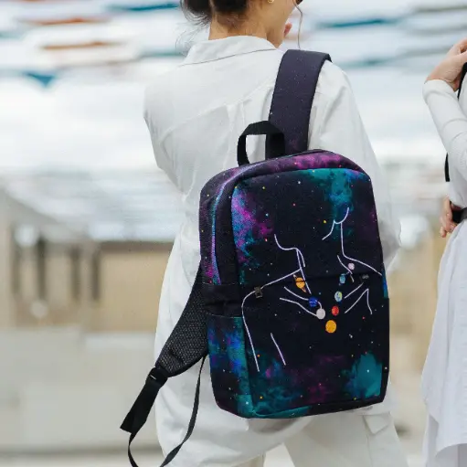 [Dot gallery] Planets necklace Backpack
