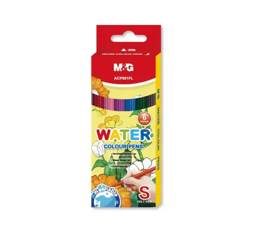 [M&G] الوان فلومستر 6 لون WATER COLOR