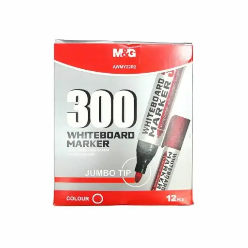 [M&G] قلم سبورة  jumbo tip Red